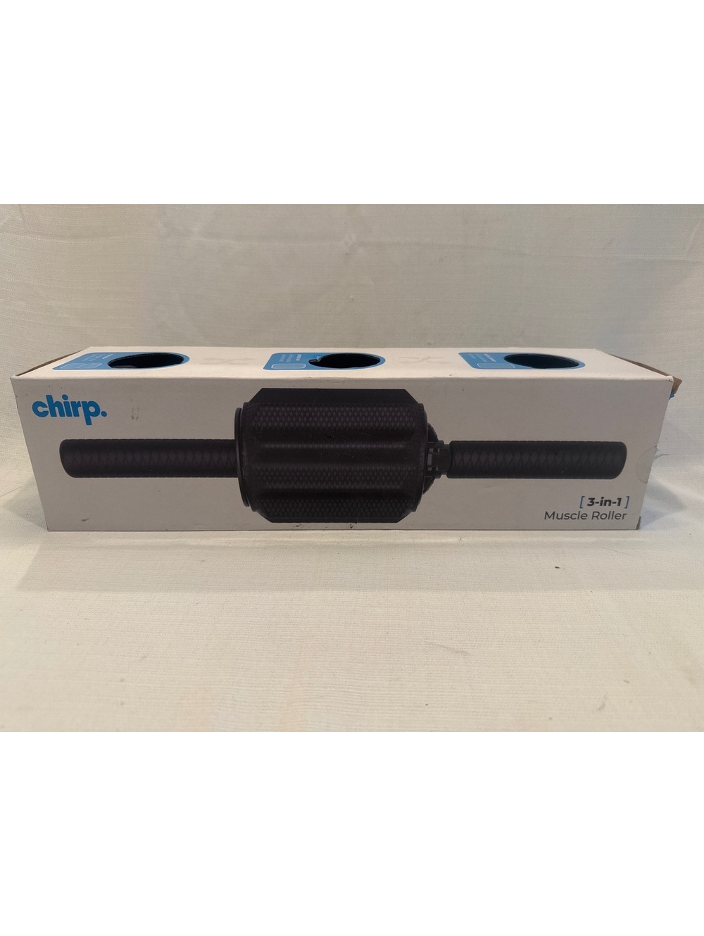 chirp 3-in-1 Muscle Roller with Interchangeable Wheel System